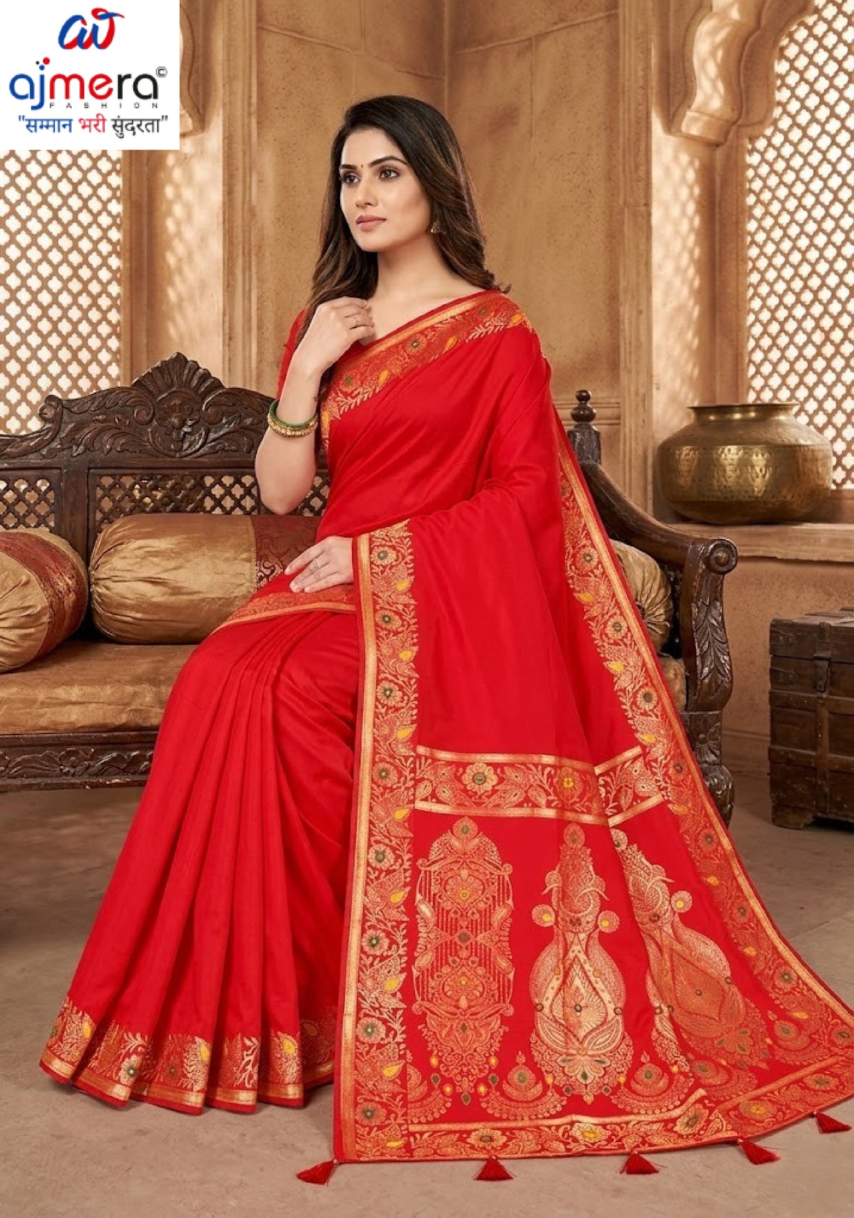Artistic Jacquard Silk Saree With Blouse Piece | TUL-FAST STORY SILK VOL-13