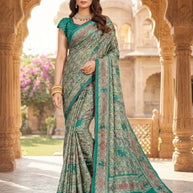 Exclusive Printed Saree with Blouse Piece for Elegant Ethnic Look  | RDD-MRUNALI