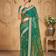 Contemporary Printed Saree with Blouse Piece for Premium Wear  | RDD-HIMANI VOL-02