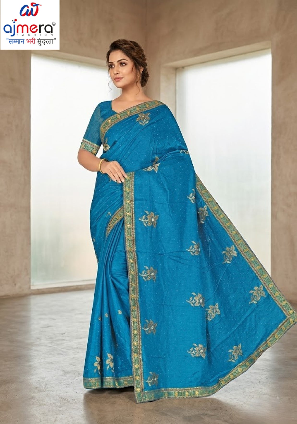 Fancy Matching Saree Wholesale with Blouse Piece for Premium Ethnic and Traditional Wear | VKM-VAYU