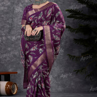 Holland Silk Kota Silk Saree with Blouse for Premium Ethnic and Traditional Wear | ALL-HOLLAND SILK-118