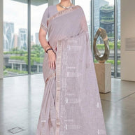 Elegant Jacquard Silk Saree with Designer Blouse Piece for Festive Elegance | MTE-25350
