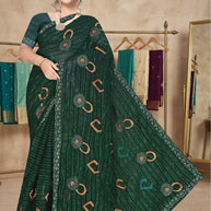 Dyed Matching Saree Wholesale with Blouse Piece for Premium Ethnic and Traditional Wear | VKM-AJMER