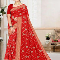 Trendy Printed Saree with Blouse Piece for Women’s Ethnic Wardrobe | GPT-GURUDEV