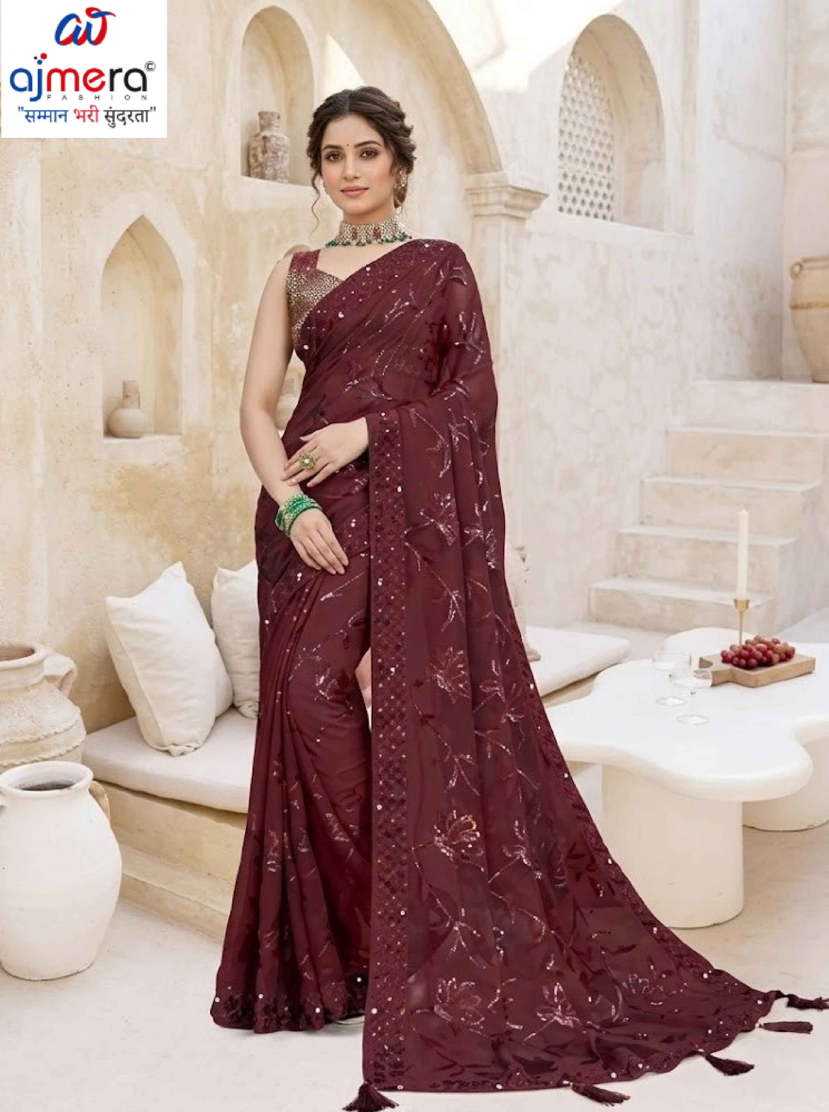 Classic Printed Saree with Blouse Piece for Timeless Traditional Style | RDD-YUKTI VOL-57