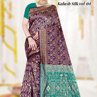 Crafted Rapier Silk Matching Saree With Blouse Piece | TUL-KALASH SILK VOL-04