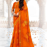 Beautiful Printed Saree with Blouse Piece for Cultural Celebrations | PRM-PRADEEP