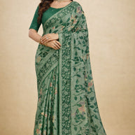 Designer Printed Saree with Blouse Piece for Special Occasions  | RDD-OJASVI VOL-2