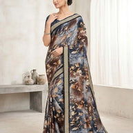 Fashionable Printed Saree with Blouse Piece for Festive Collection | RDD-REKHA