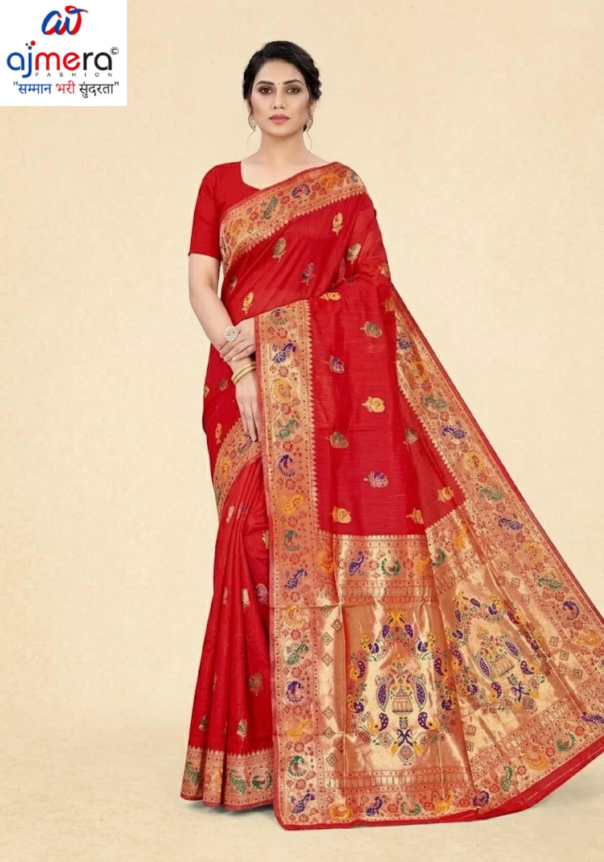 Exclusive Jacquard Silk Saree with Blouse Piece for Premium Cultural Wear | TUL-SAFARI COTTON VOL-02
