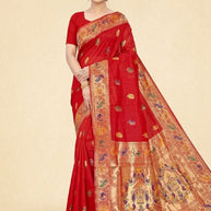 Exclusive Jacquard Silk Saree with Blouse Piece for Premium Cultural Wear | TUL-SAFARI COTTON VOL-02