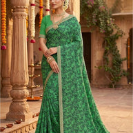 Lycra Dyed Matching Saree Collection without Blouse for Premium Ethnic and Traditional Wear | JP-SAAWARIYA
