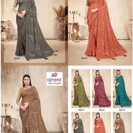 Chic Printed Saree with Blouse Piece for Sophisticated Ethnic Style  | RDD-SOFIA VOL-02