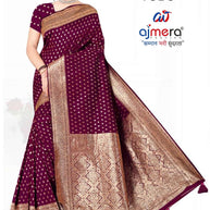 Classic Jacquard Silk Saree with Blouse Piece for Elegant Traditional Look | DBU-BANARASI SILK VOL-3