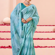 Exclusive Printed Saree with Blouse Piece for Elegant Ethnic Look | PRM-KAMINI