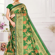 Contemporary Printed Saree with Blouse Piece for Premium Wear | SNR-GAURI RANI