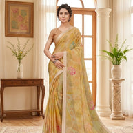 Fashionable Printed Saree with Blouse Piece for Festive Collection  | RDD-GANVITHA VOL-2
