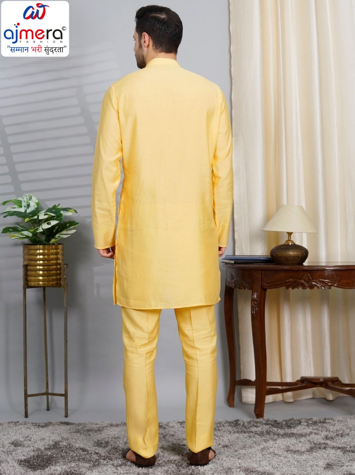 Premium Men's Kurta & Payjama for Wedding & Festive Wear | SNA-MKP12143