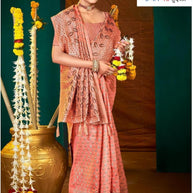 Classic Jacquard Silk Saree with Blouse Piece for Elegant Traditional Look | DS-JYOTI