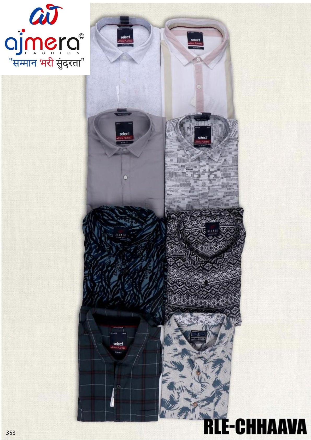 Mens Shirt Wholesaler for Bulk Orders | RLE-CHHAAVA