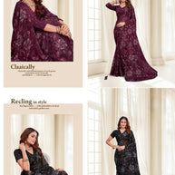 Premium Printed Saree with Matching Blouse Piece for Ethnic Elegance | RDD-KAAMYA VOL-02