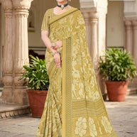 Graceful Printed Saree with Blouse Piece for Modern Ethnic Fashion | GLC-GOPALA