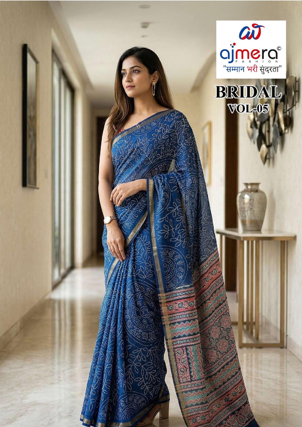 Designer Printed Saree with Blouse Piece for Special Occasions  | RMF-BRIDAL VOL-5
