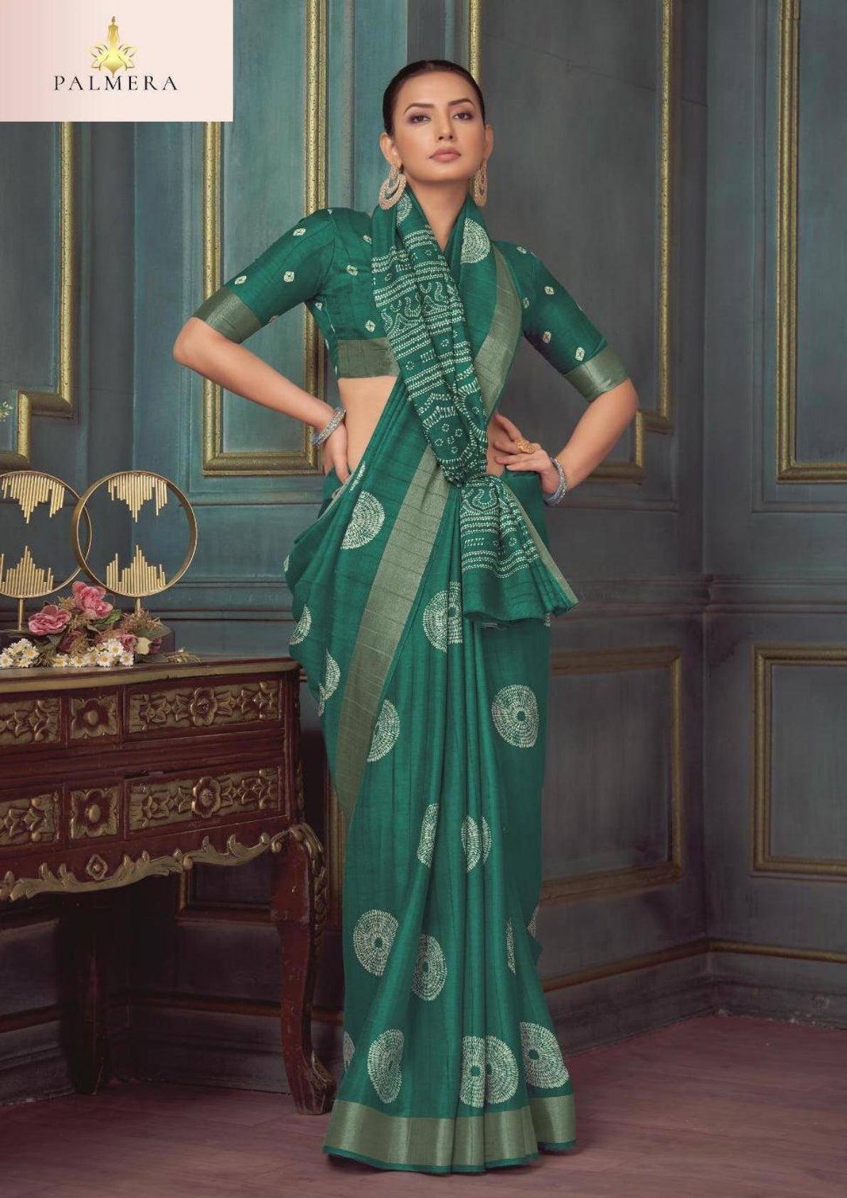 Silk Handloom Silk Saree with Blouse for Premium Ethnic and Traditional Wear | ALL-HOLLAND SILK-107