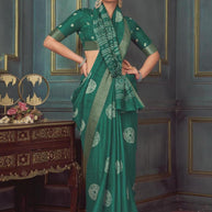 Silk Handloom Silk Saree with Blouse for Premium Ethnic and Traditional Wear | ALL-HOLLAND SILK-107
