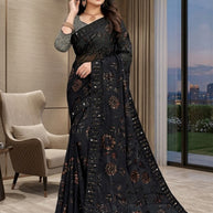 Fashionable Printed Saree with Blouse Piece for Festive Collection  | RDD-YUKTI VOL-58