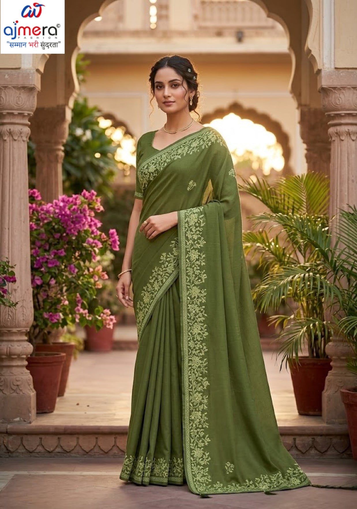 Graceful Printed Saree with Blouse Piece for Modern Ethnic Fashion | SSR-BUGGATTI