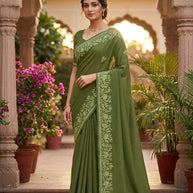 Graceful Printed Saree with Blouse Piece for Modern Ethnic Fashion | SSR-BUGGATTI