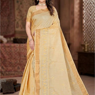 Premium Jacquard Silk Saree with Matching Blouse Piece for Ethnic Celebrations | MTE-25352