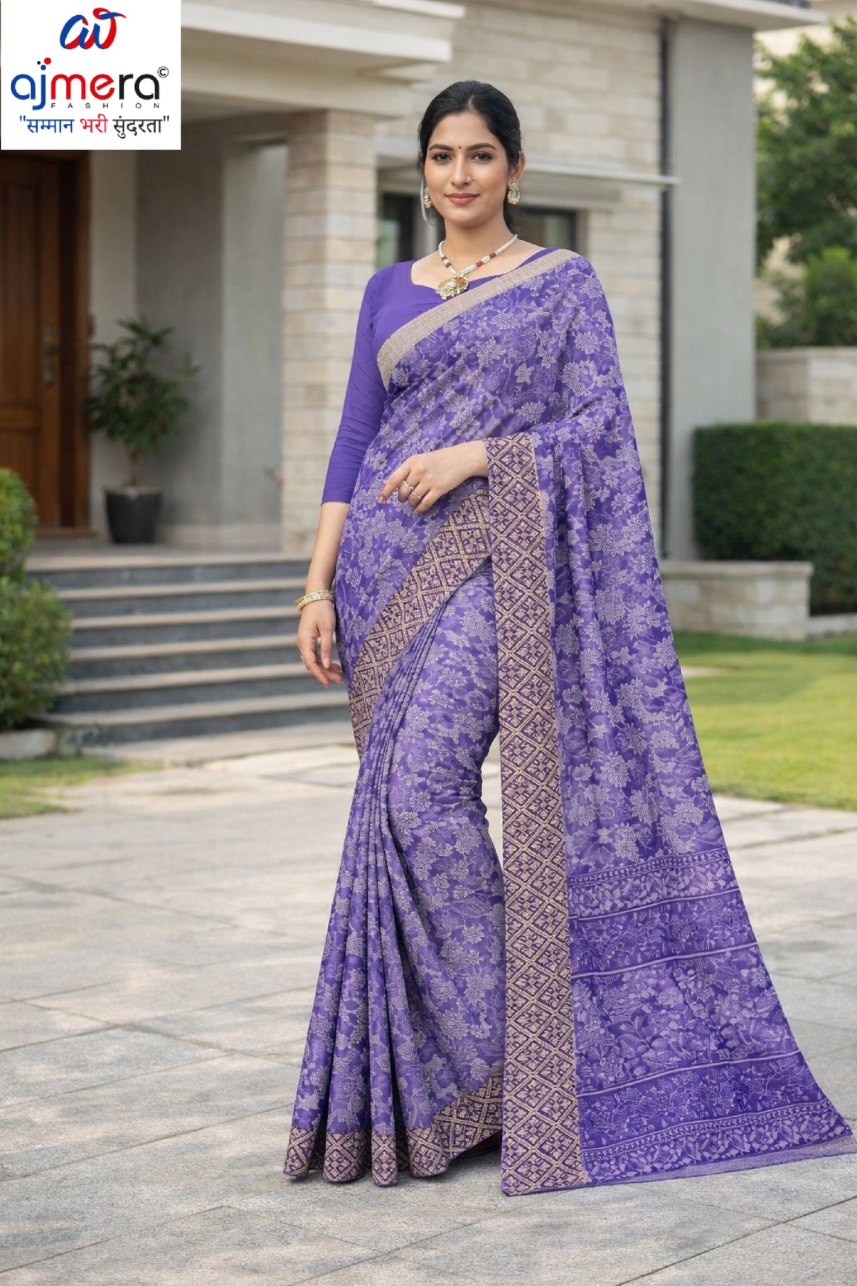 Graceful Rapier Silk Matching Saree With Blouse Piece | ANT-GOURI-1