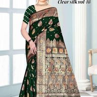 Grand Craft Jacquard Silk Saree With Blouse Piece | TUL-CLEAR SILK VOL-18