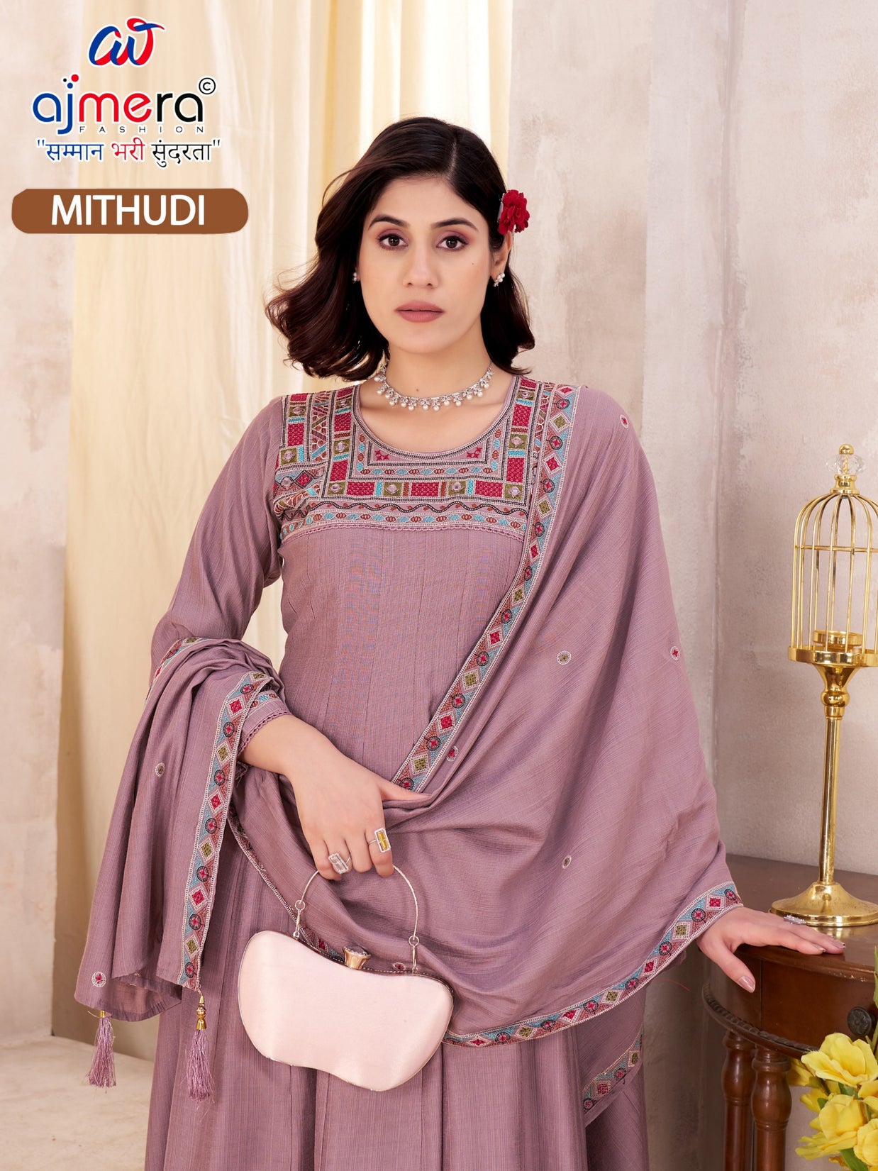 Designer Heritage Kurti Set for Women | JMH-MITHUDI