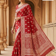 Rich Jacquard Silk Saree without Blouse for Sophisticated Ethnic Style | DS-YAMUNA