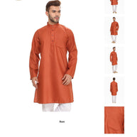 Premium Men's Kurta & Payjama for Wedding & Festive Wear | SNA-MKP10220-1