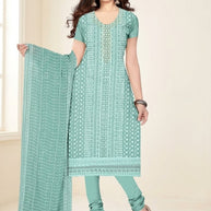 Premium Fox Georgette Unstitched Suit Set | KVF-SUMMER