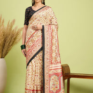 Ganga Silk Saree with Blouse for Premium Ethnic and Designer Wear | ALL-GANGA-27