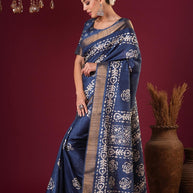 Holland Silk Handloom Silk Saree with Blouse for Premium Ethnic and Traditional Wear | ALL-HOLLAND SILK-100