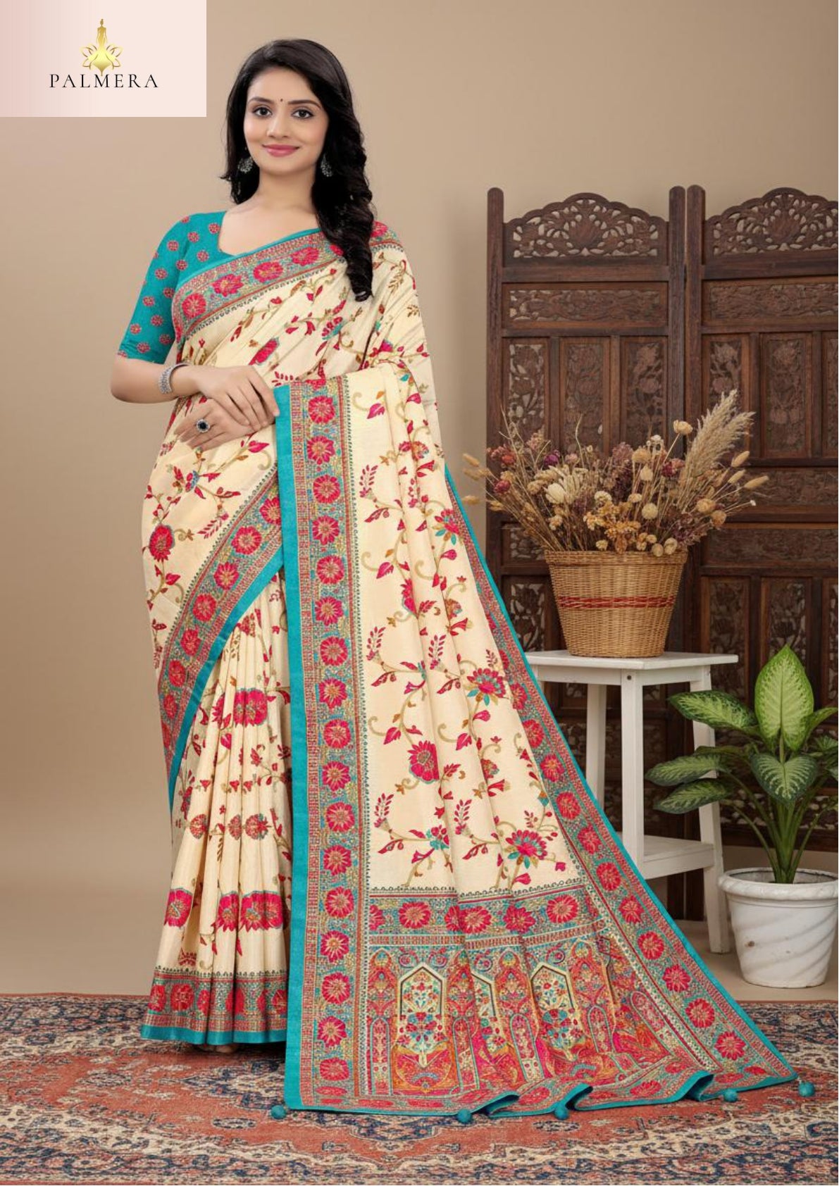 Ganga Silk Saree with Blouse for Premium Ethnic and Designer Wear | ALL-GANGA-31