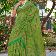 Graceful Printed Saree with Blouse Piece for Modern Ethnic Fashion  | VDT-DISCO-17