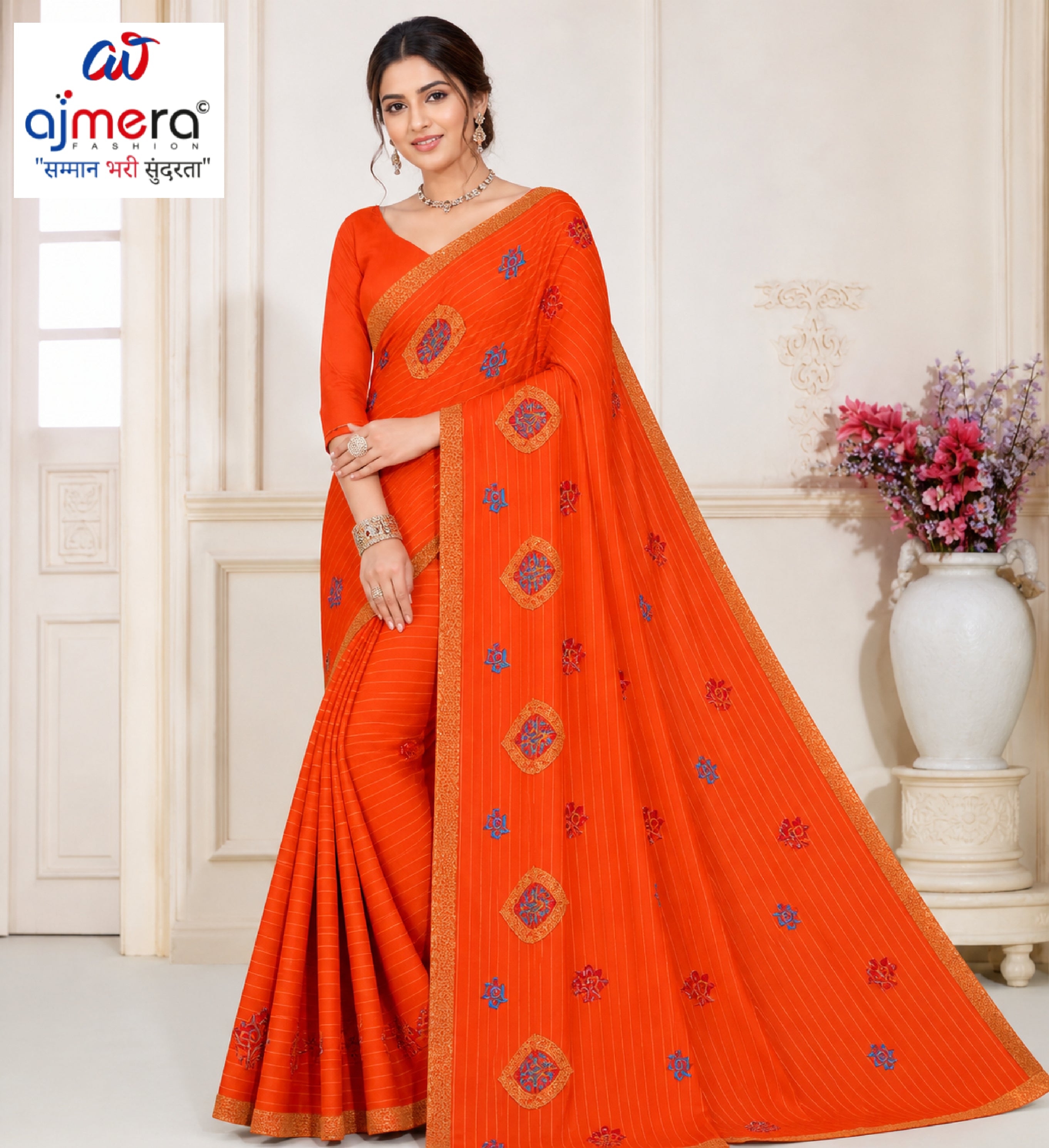Traditional Cotton Saree with Without Blouse for Premium Ethnic and Traditional Wear | PJA-JUGNOO
