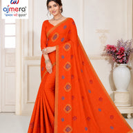 Traditional Cotton Saree with Without Blouse for Premium Ethnic and Traditional Wear | PJA-JUGNOO