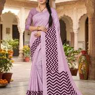 Khadi Print Loose Saree with Blouse for Premium Ethnic and Traditional Wear | GLC-LAPTOP