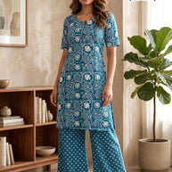Designer Floral Style Kurti Set for Women | AAC-FLORA