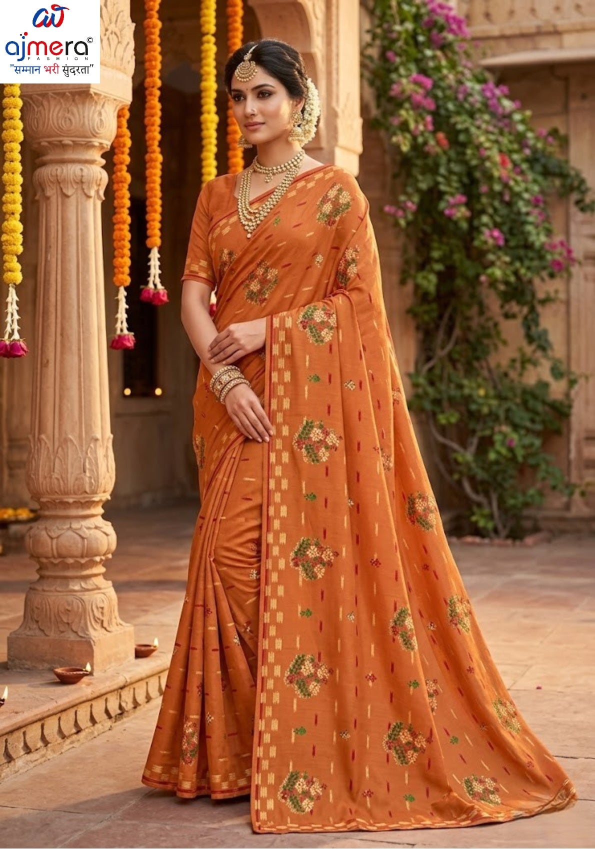 Designer Cotton Saree with Without Blouse for Premium Ethnic and Traditional Wear | PJA-GAJAL