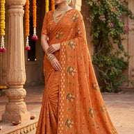 Designer Cotton Saree with Without Blouse for Premium Ethnic and Traditional Wear | PJA-GAJAL