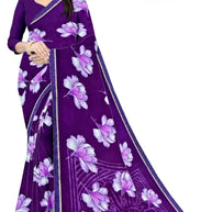 Reniyal Print Loose Saree with Blouse for Premium Ethnic and Traditional Wear | CAS-RAJ BHOG